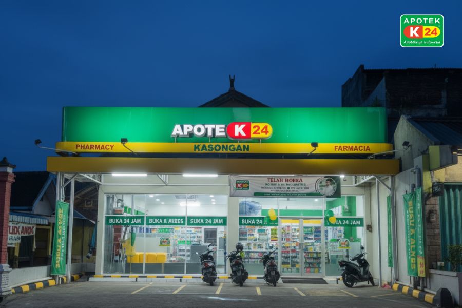 Berapa Total Gerai Apotek K-24 yang Sudah Beroperasi Saat Ini?